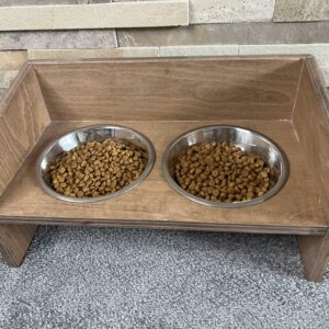 Wooden Cat Bowl 2 - Image 4